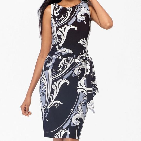 Cache Dresses & Skirts - Cache Dress Side Ruching Tie Office Evening Event Classy Size‎ Womens Large